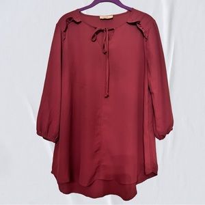 Beautiful purple maternity top. Size S- M. Great for work with jeans or slacks